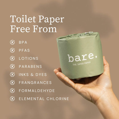 Bare Bamboo Toilet Paper | 24 Rolls